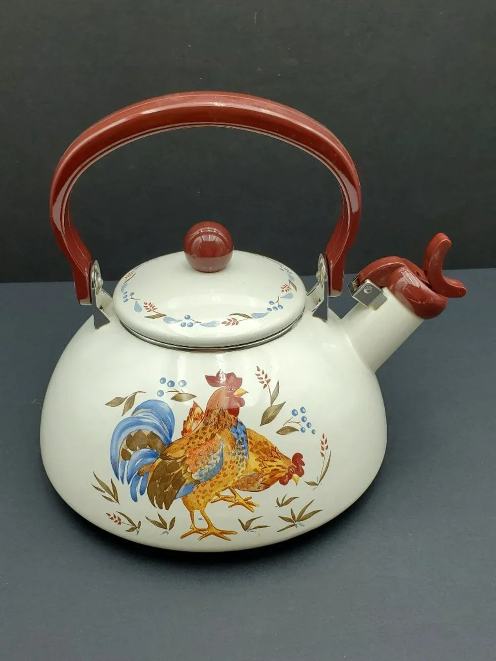 Corelle Country Morning Rooster Teapot Corning Rooster 2 Quart Tea Kettle